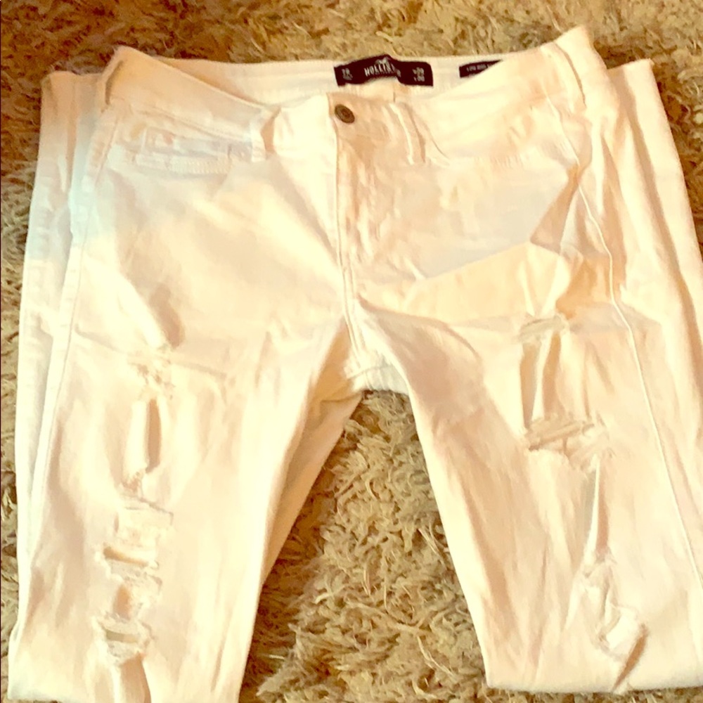 White jeans